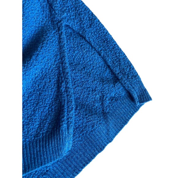 Vintage Stephanie Schuster Princess Knitwear Cardigan Womens 3X Blue Lagenlook - Picture 3 of 14